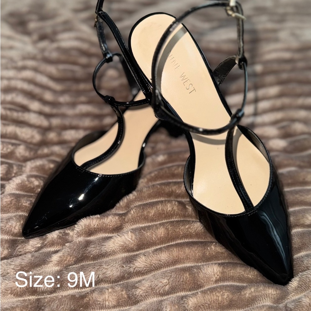 Nine West Black Heels Classic Elegance